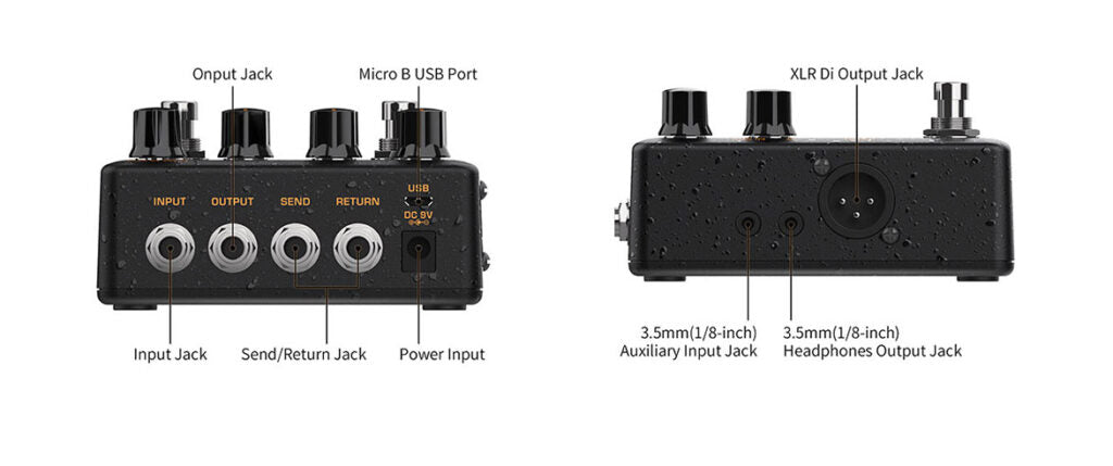 Pedal Guitar Nux Optima Air NAI5, Acoustic Simulator