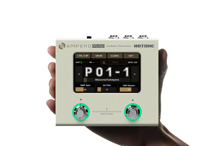 Pedal Guitar Hotone Ampero Mini MP50, Vanilla