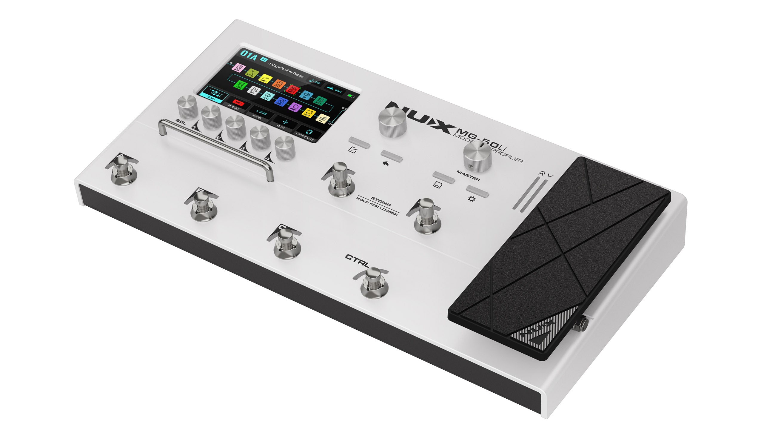 Pedal Guitar Multi Effects Nux MG50Li