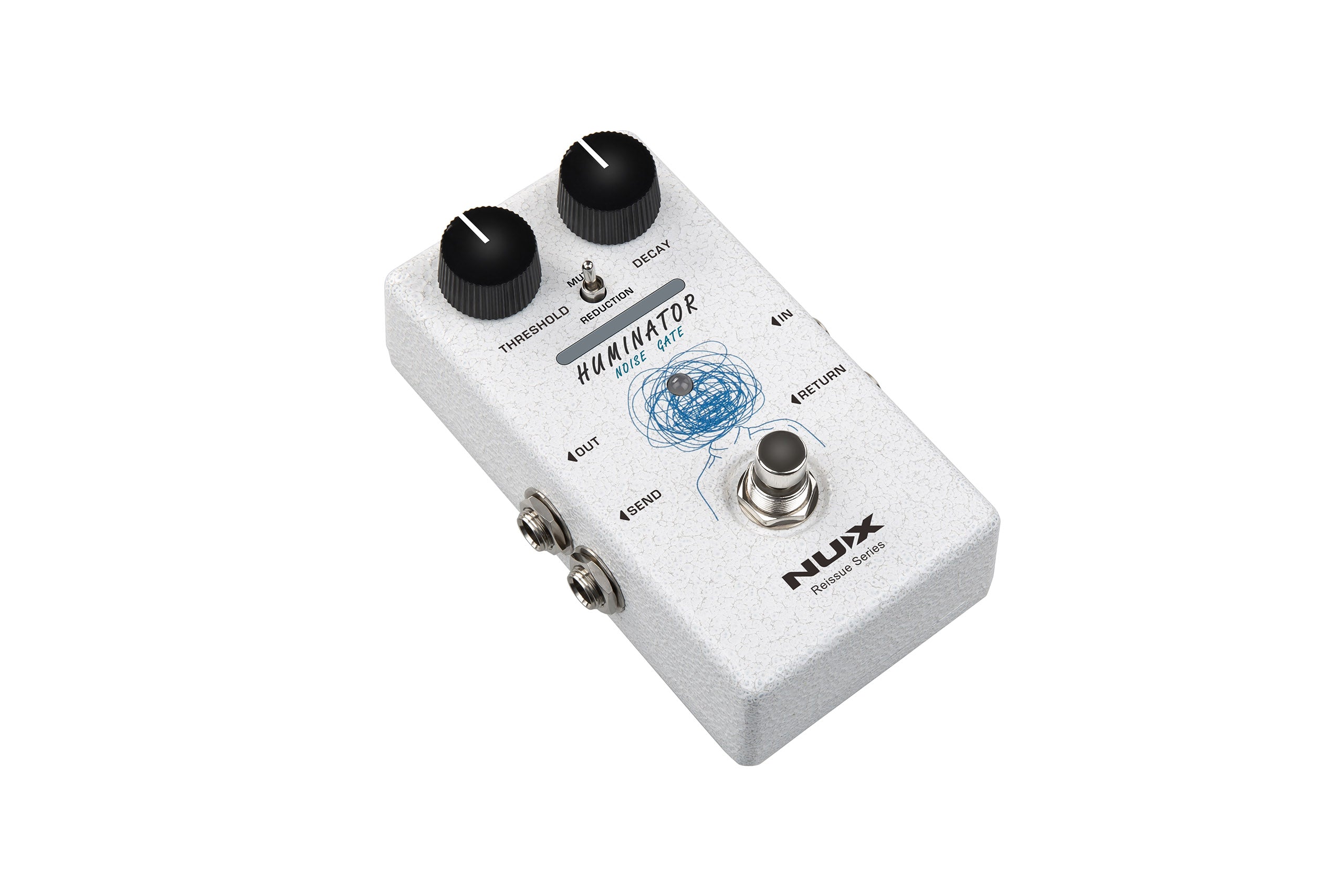 Pedal Guitar Nux HUMINATOR NRN1, Analog Noise Reducer With Indicator