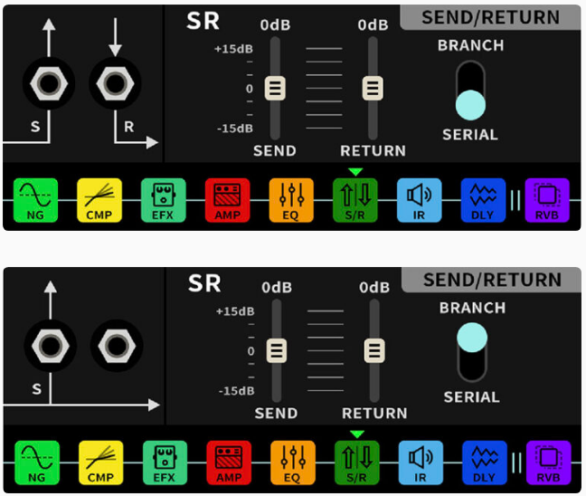 Pedal Guitar Nux Amp Academy Stomp