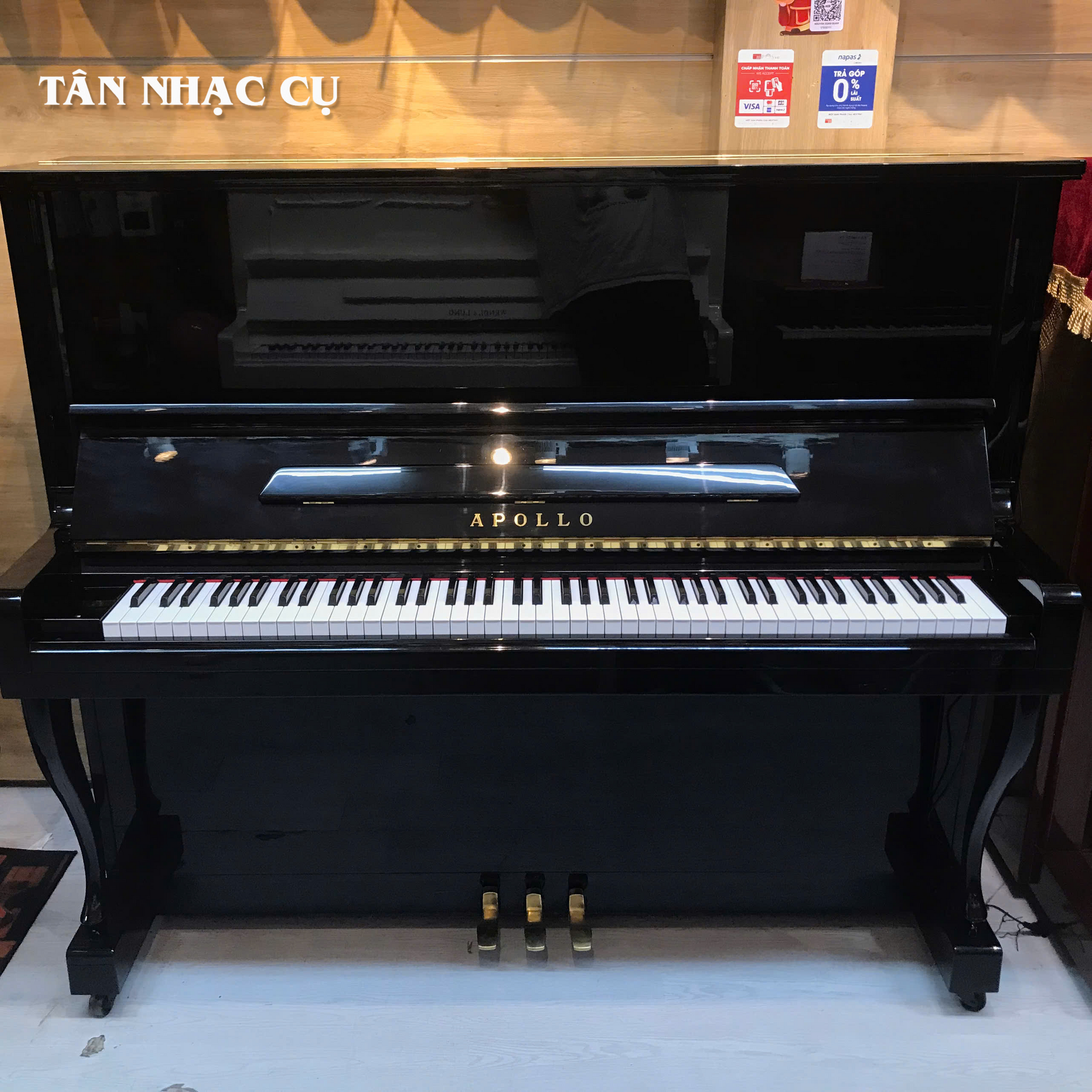 Đàn Piano Cơ Upright Apollo RU8
