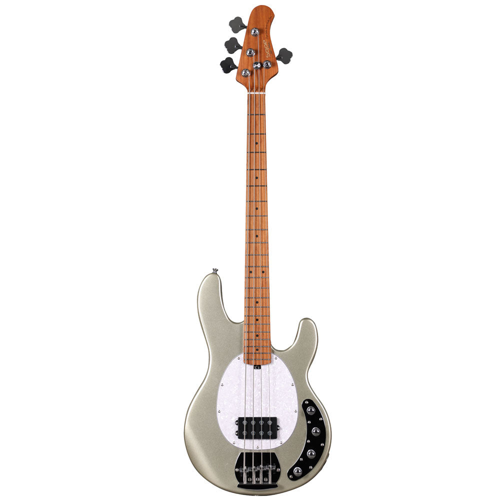 Đàn Guitar Bass Sqoe SBMS200 H Electric Guitar Bass, Roasted Maple Fingerboard, Champagne Shimmer