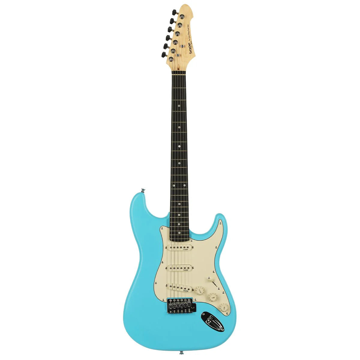 Đàn Guitar Điện Sqoe SEST200 SSS Electric Guitar,  Rosewood Fingerboard, Sky Blue