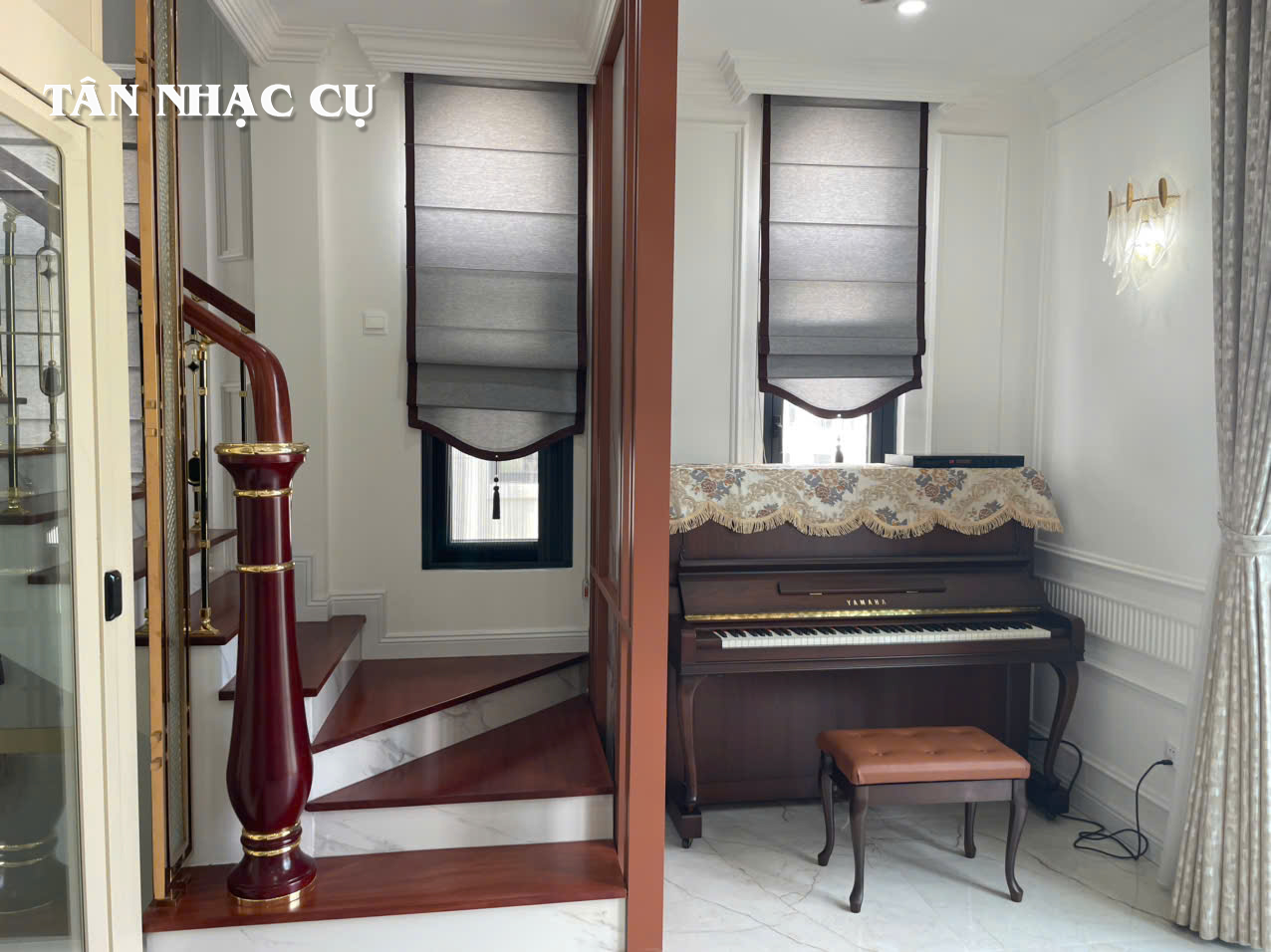 Đàn Piano Cơ Upright Yamaha WX5 AWnC Auto Play