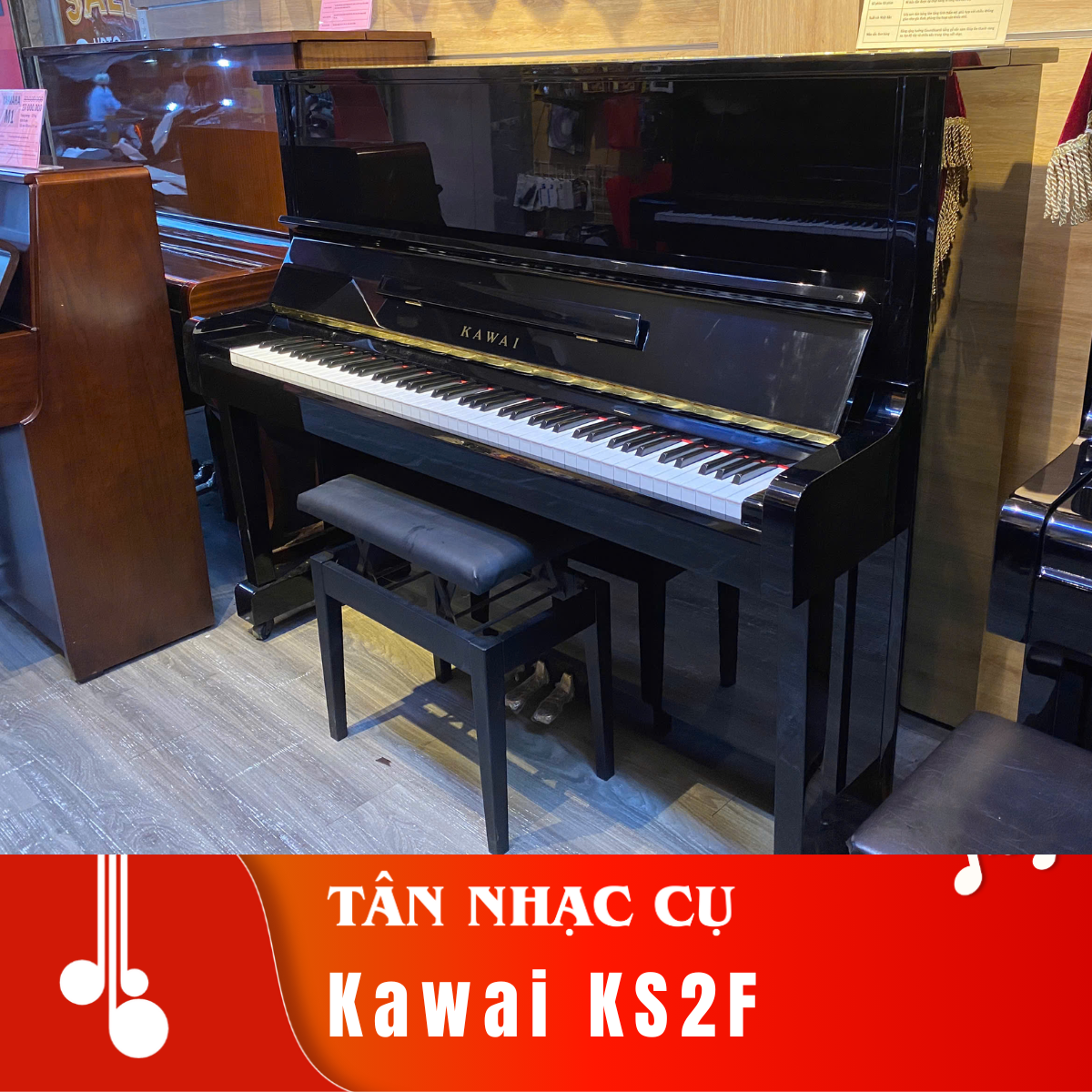 Đàn Piano Cơ Kawai KS2F