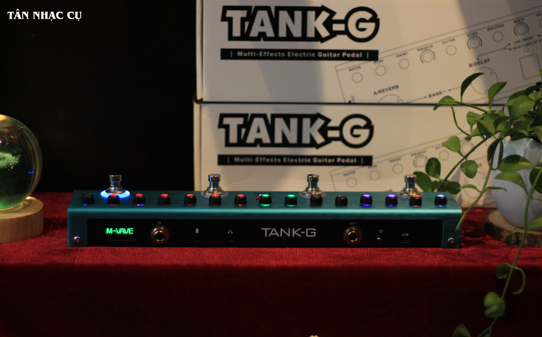 Pedal Guitar M-Vave Tank G