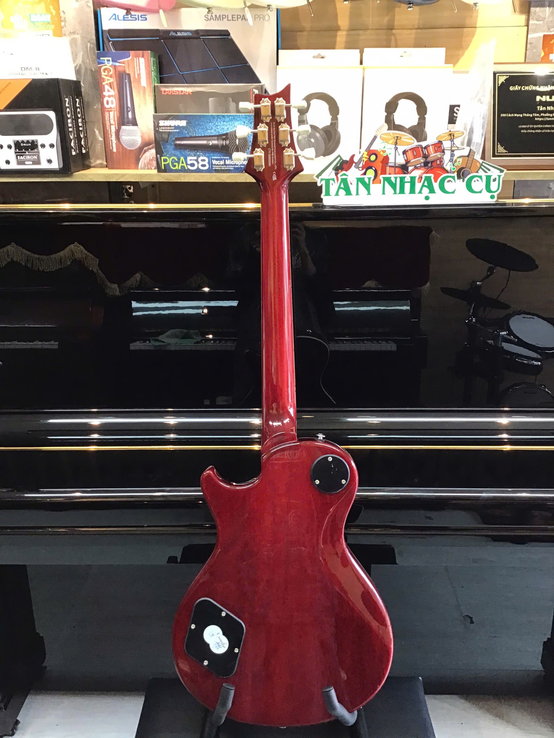 Đàn Guitar Điện PRS SE Singlecut McCarty 594 Standard Electric Guitar, Vintage Cherry