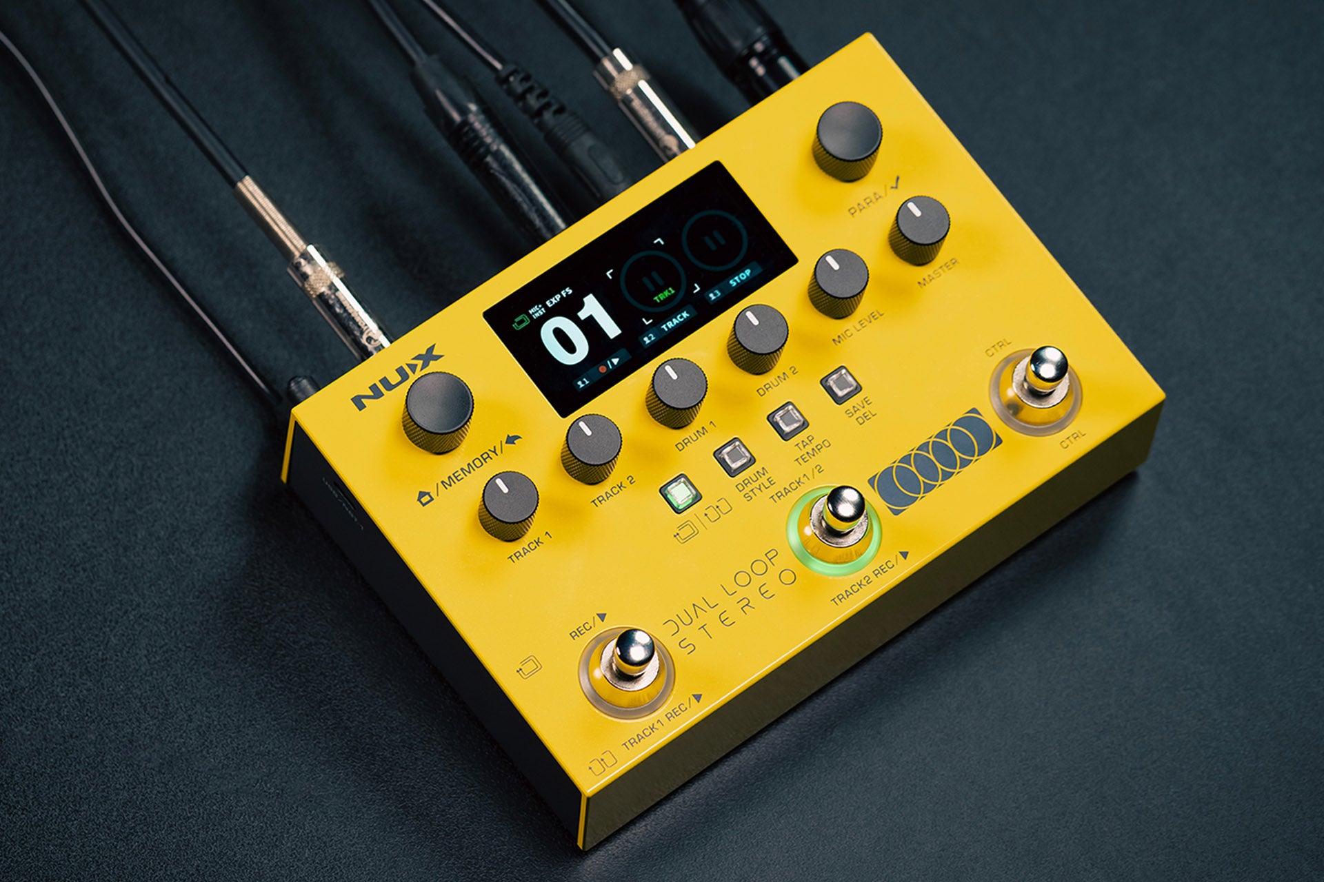 Pedal Guitar Nux Dual Loop Stereo