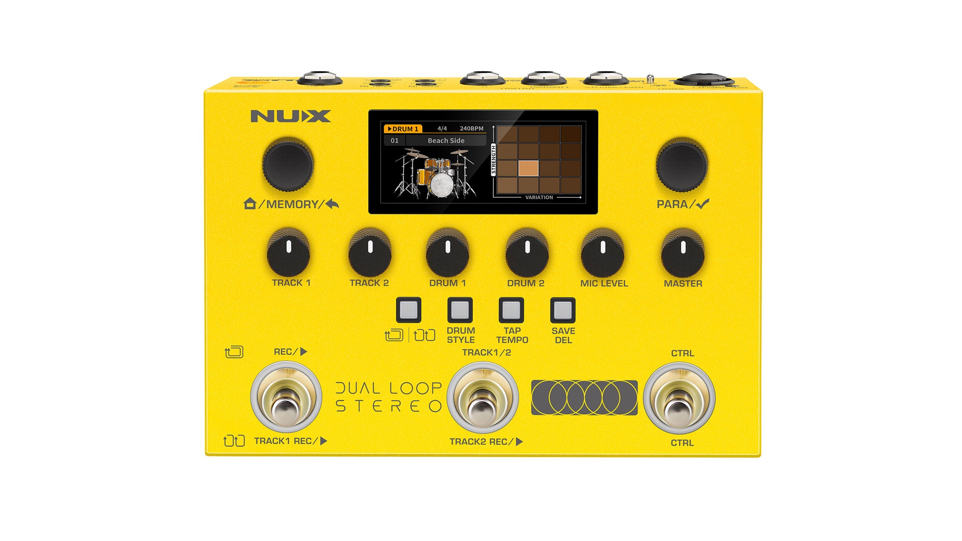 Pedal Guitar Nux Dual Loop Stereo