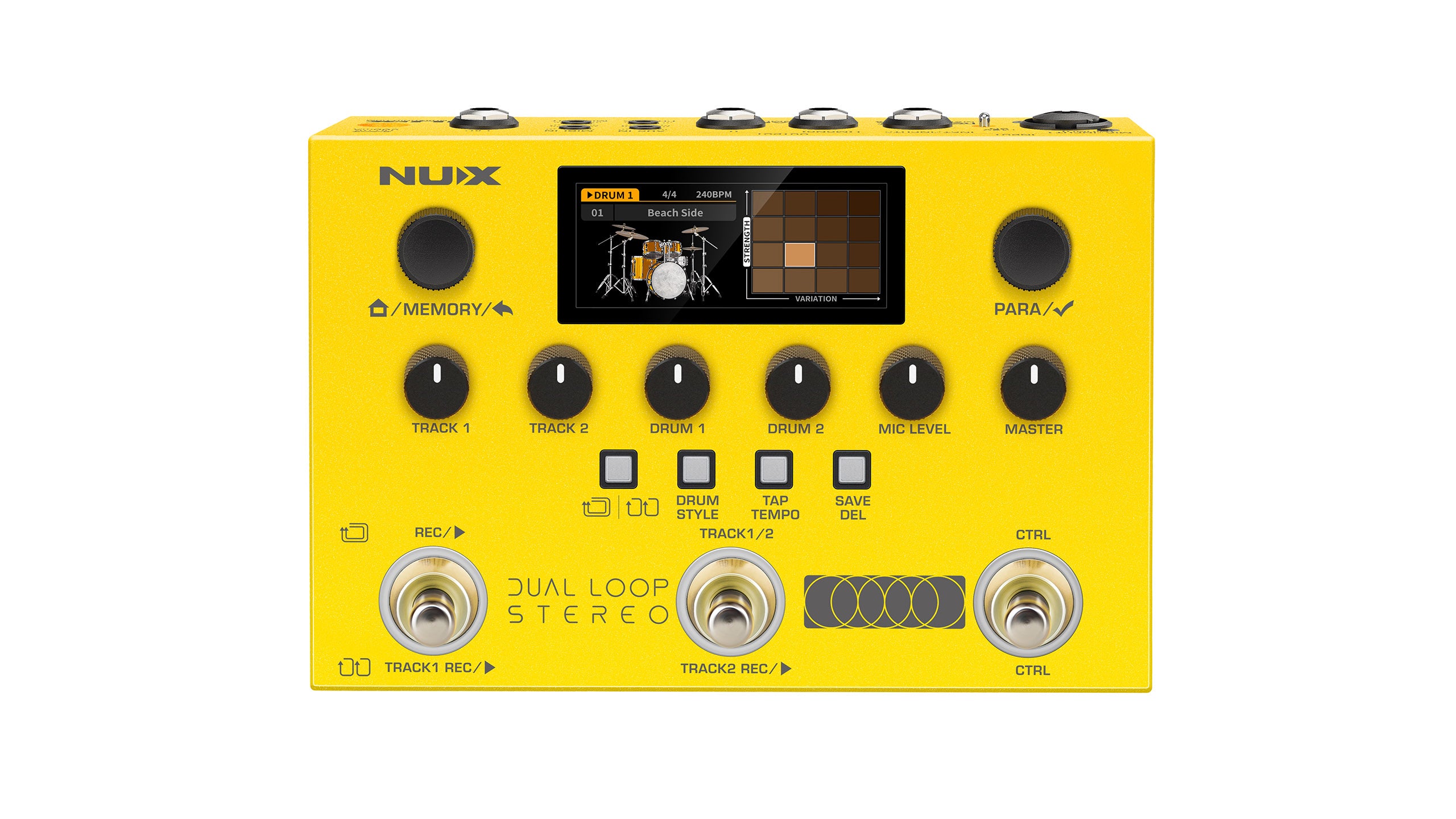 Pedal Guitar Nux Dual Loop Stereo