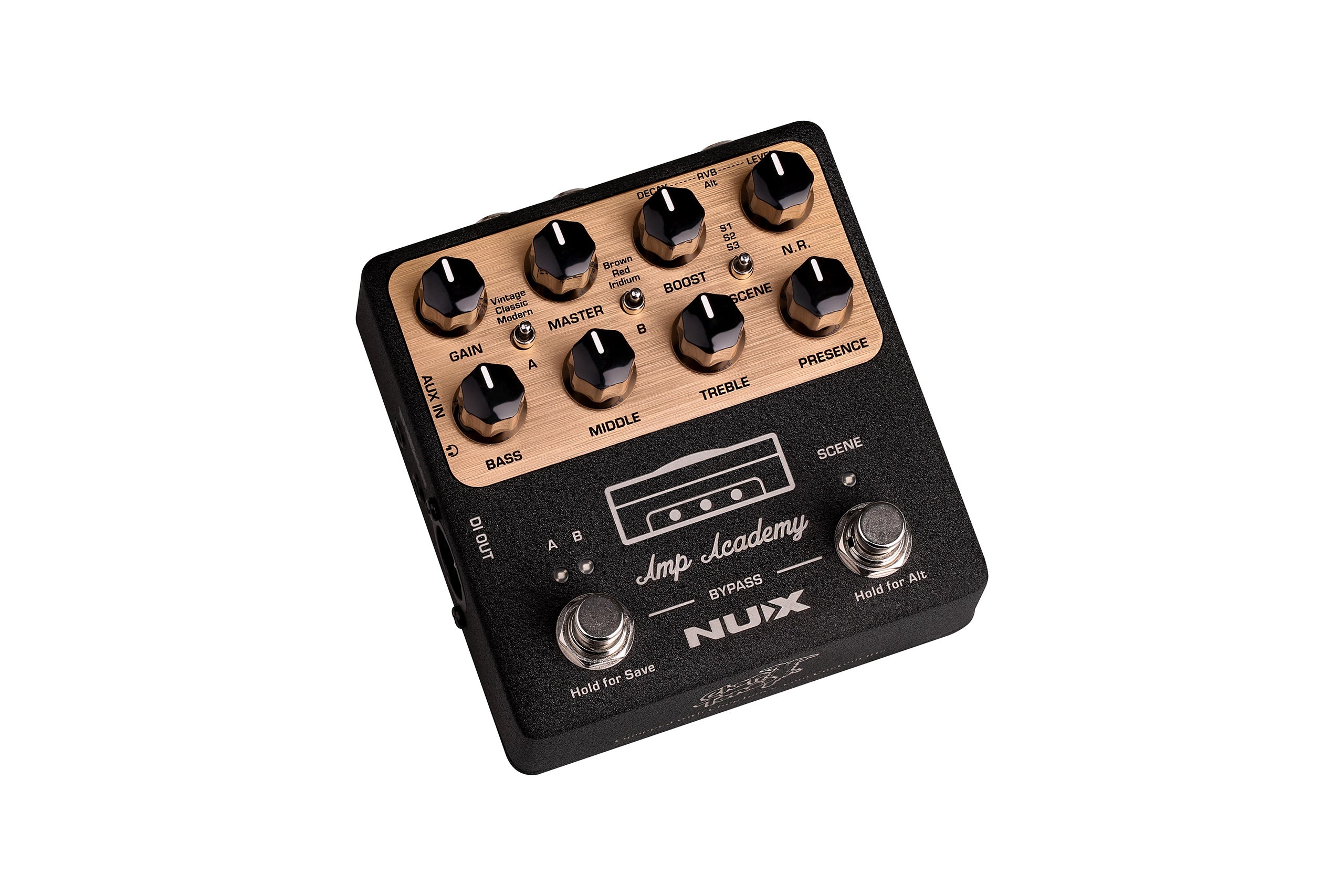 Pedal Guitar Nux Amp Academy