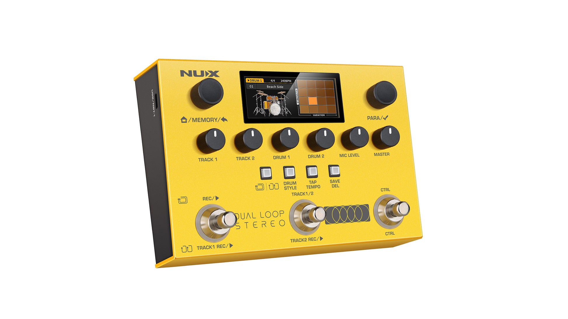 Pedal Guitar Nux Dual Loop Stereo