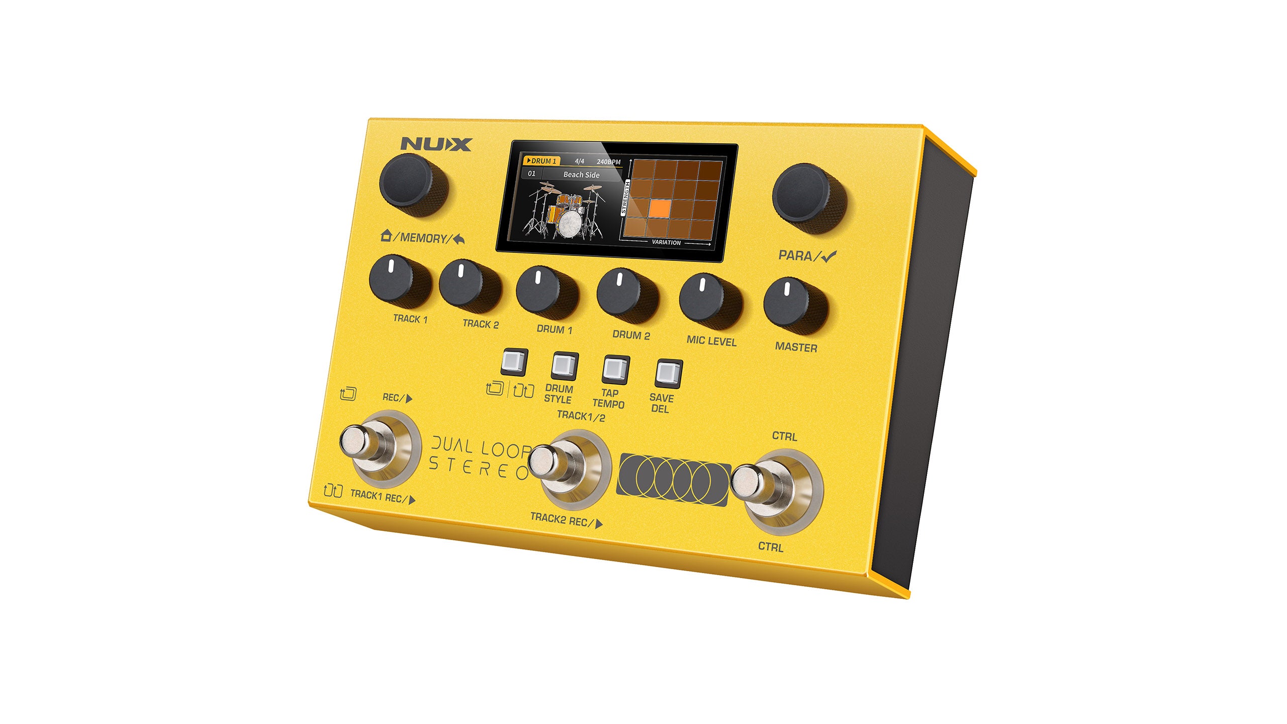 Pedal Guitar Nux Dual Loop Stereo