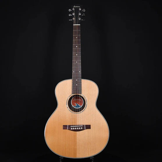 Đàn guitar acoustic du lịch Eastman PCH-TG-RW màu Natural – mặt trước toàn thân