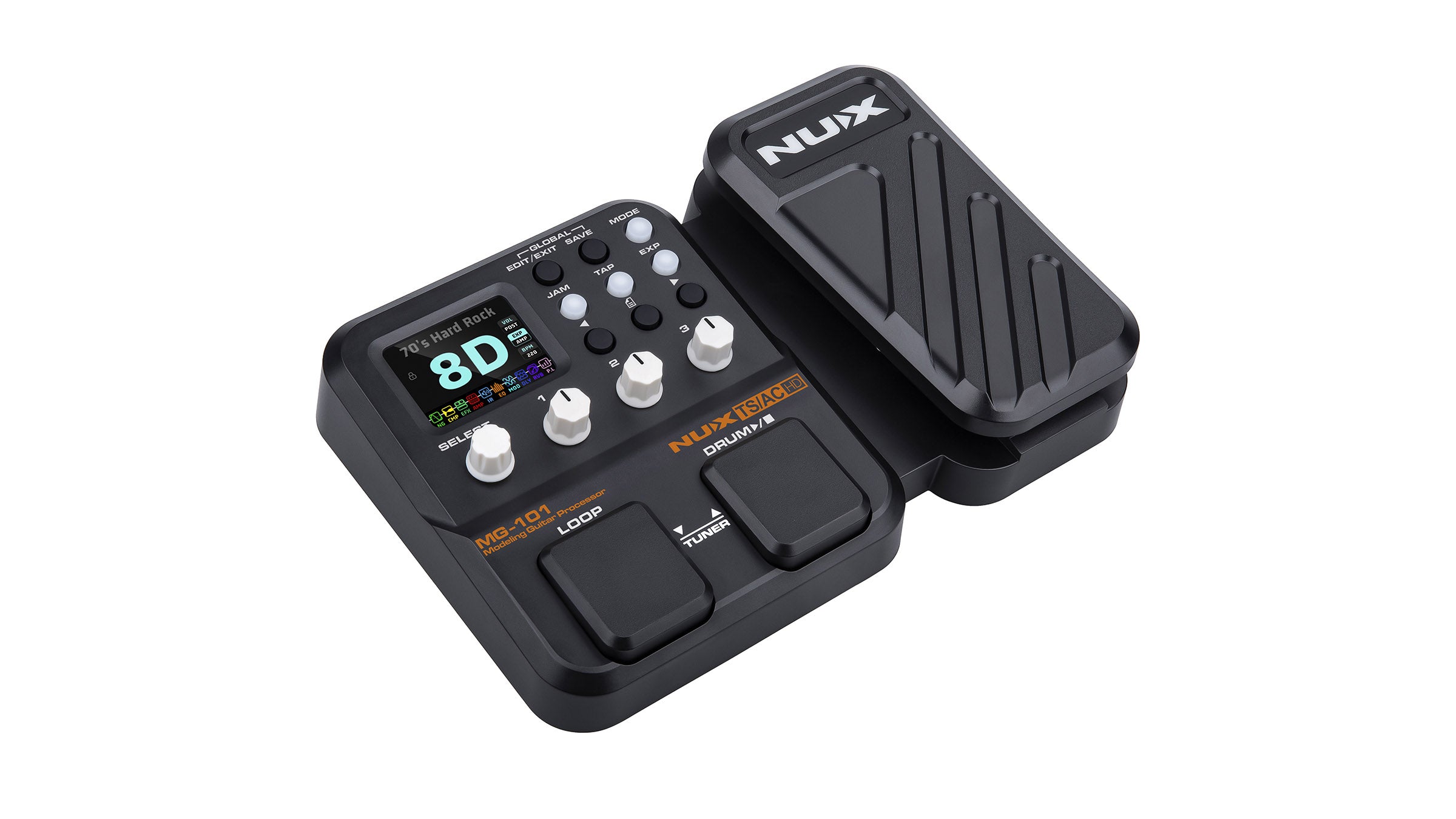Pedal Guitar Nux MG101