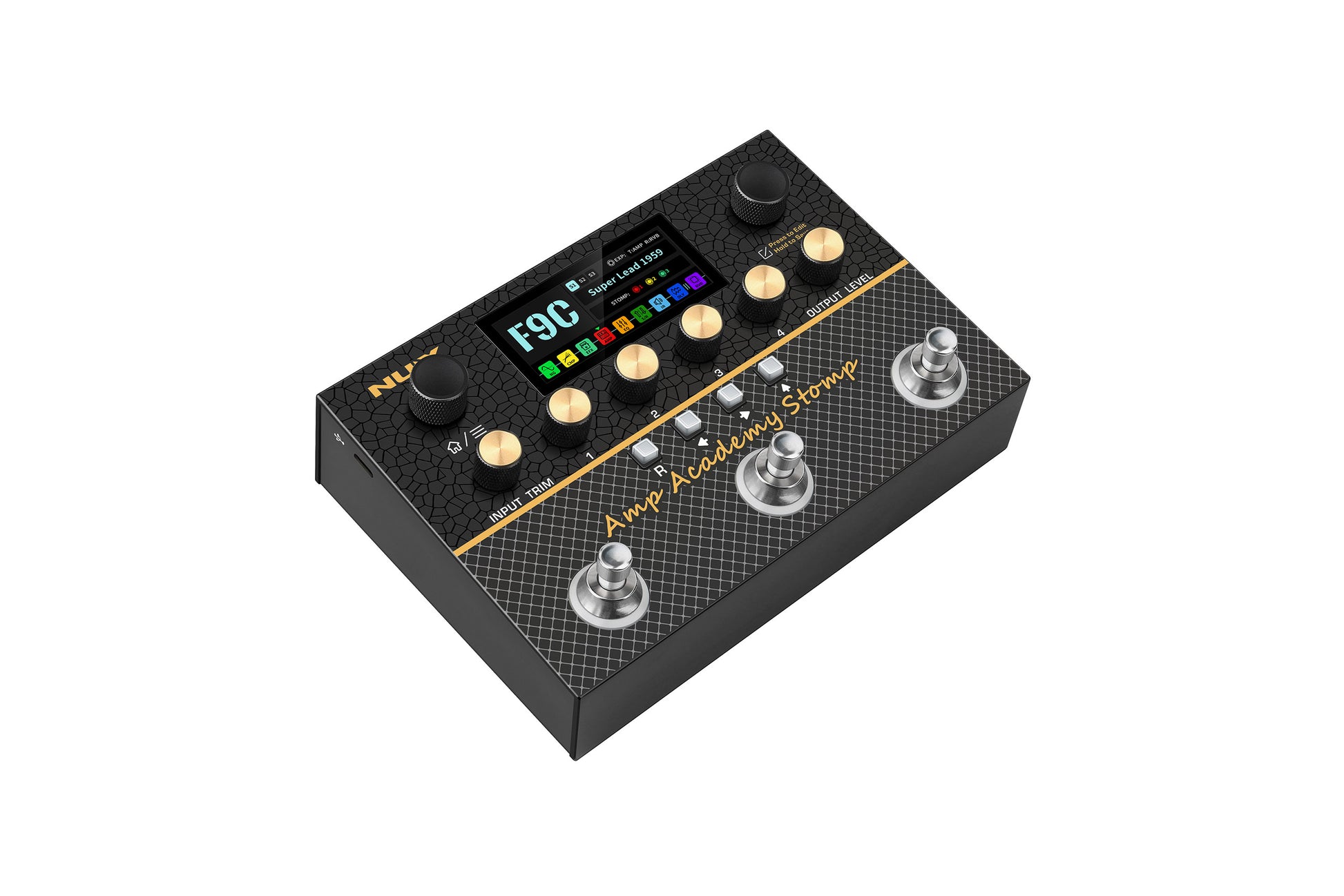 Pedal Guitar Nux Amp Academy Stomp