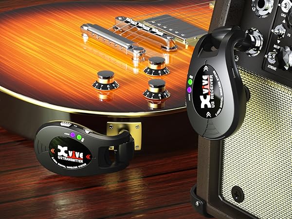 Bộ Thu Phát Tín Hiệu Không Dây Guitar Wireless System Xvive U2