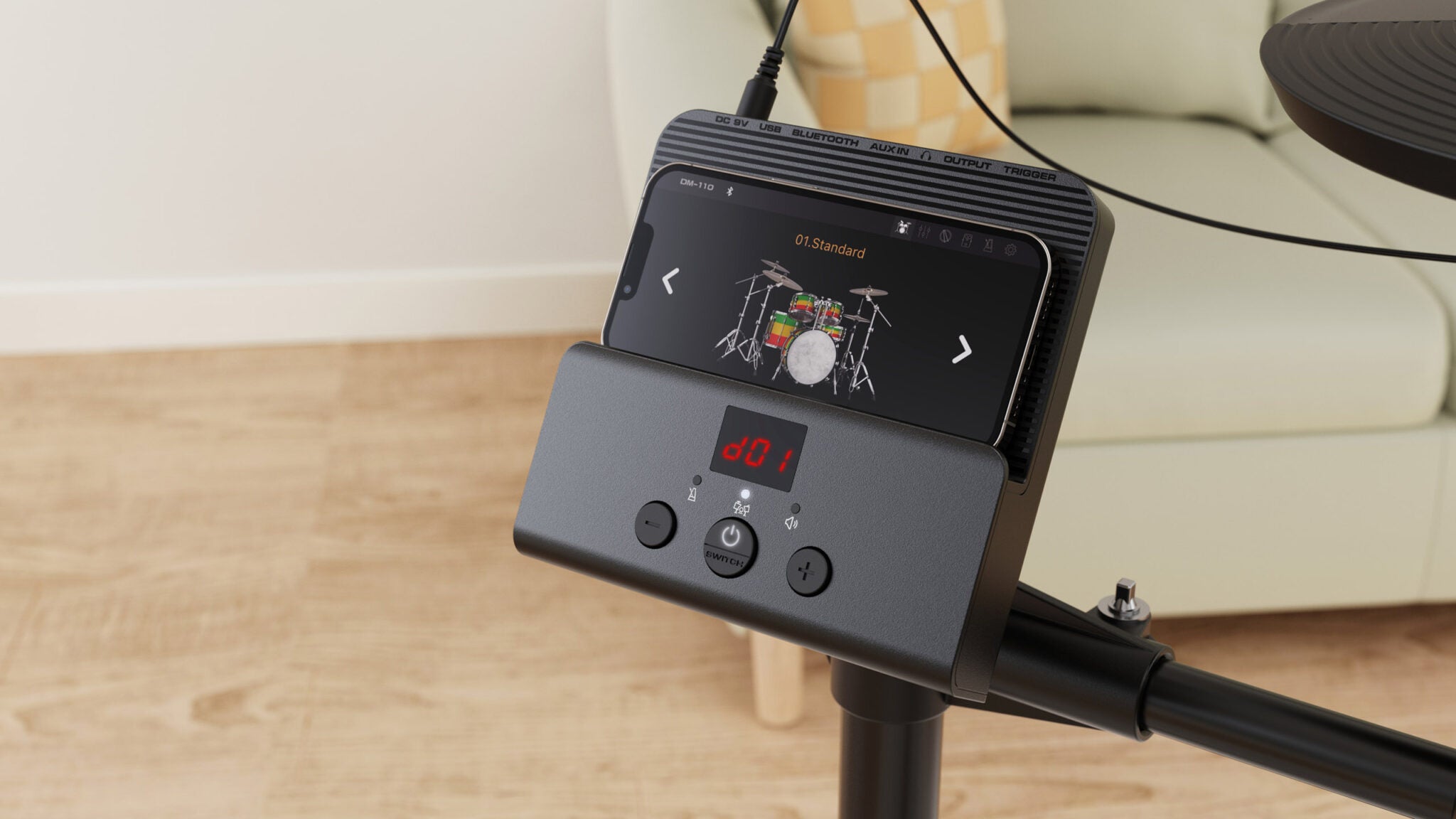 Trống Điện Nux DM110