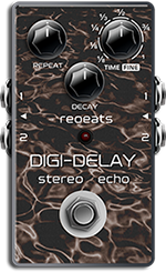 Pedal Guitar Nux Duo Time NDD6, Dual Delay