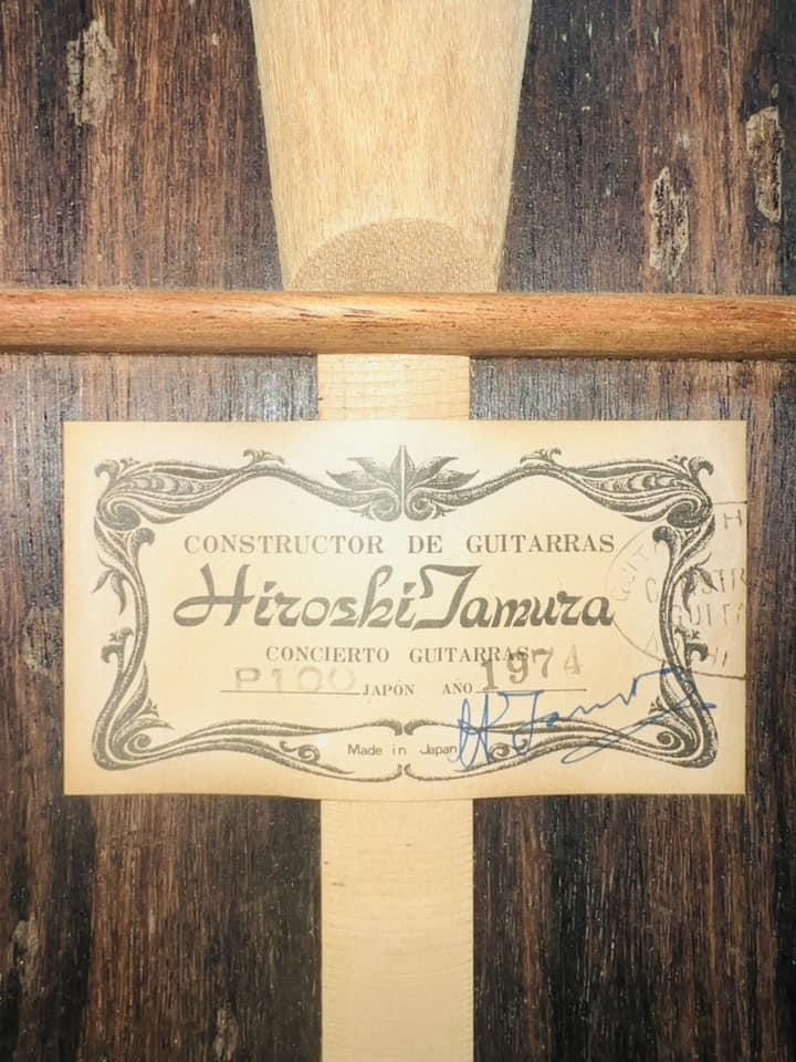 Đàn Guitar Classic Hiroshi Tamura P100
