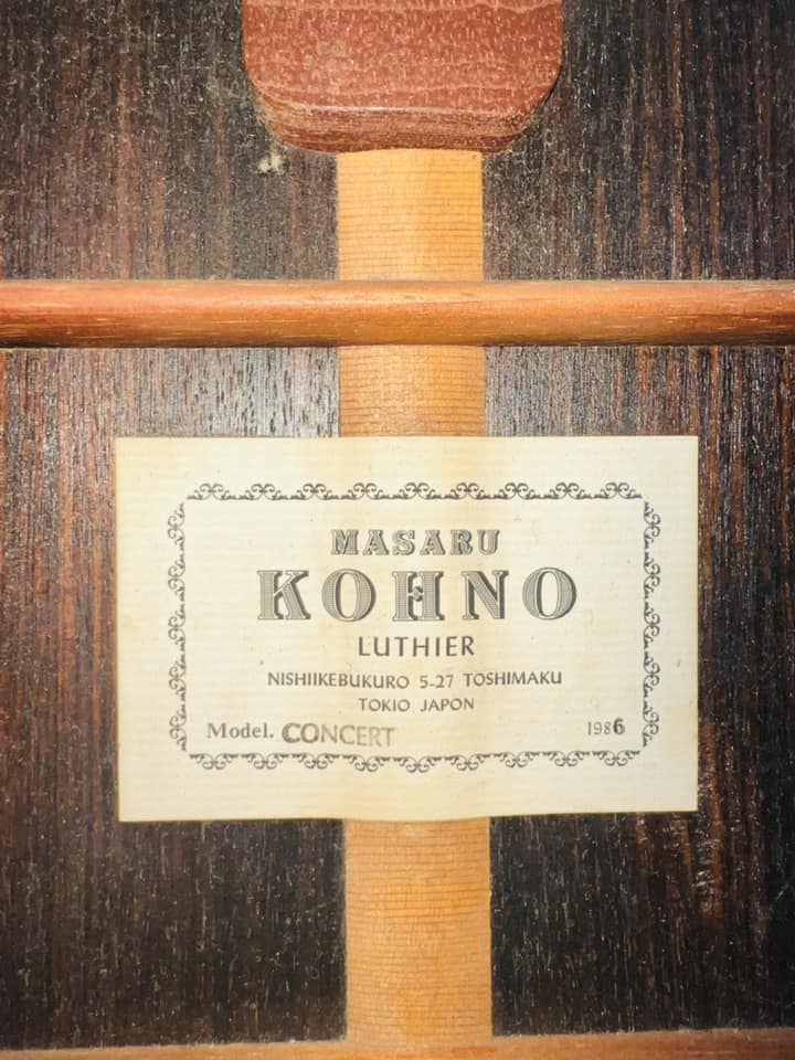 Đàn Guitar Classic Kohno Concert 1986
