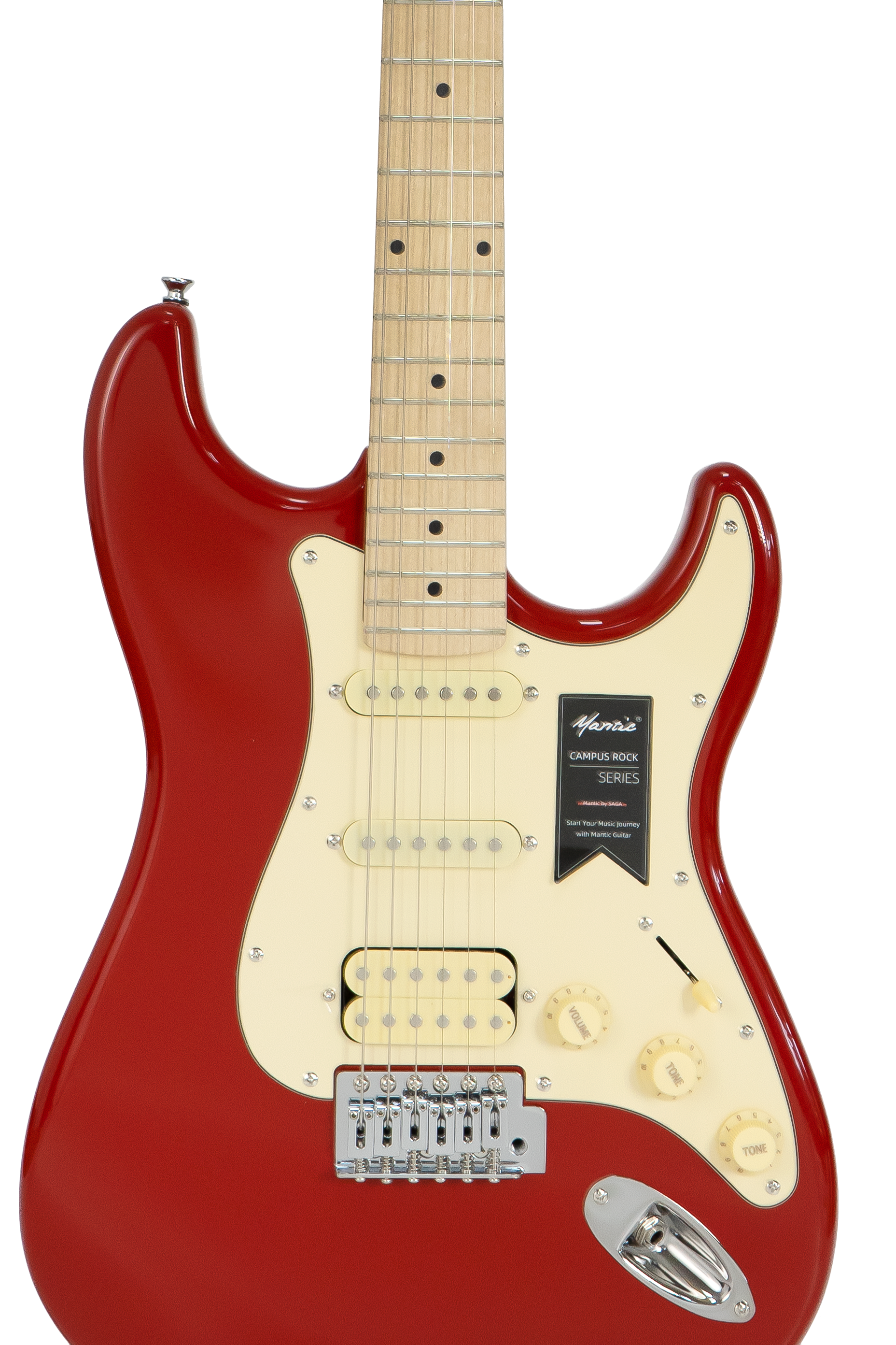 Đàn Guitar Điện Mantic MST100, HRE Red