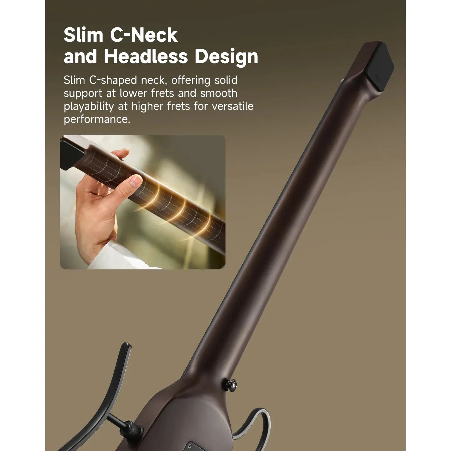 Đàn Guitar Silent Classic Donner HUSH-C