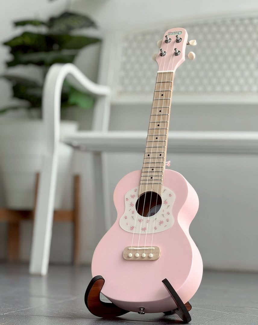 Đàn Ukulele Concert Daisy Jeni U100, White