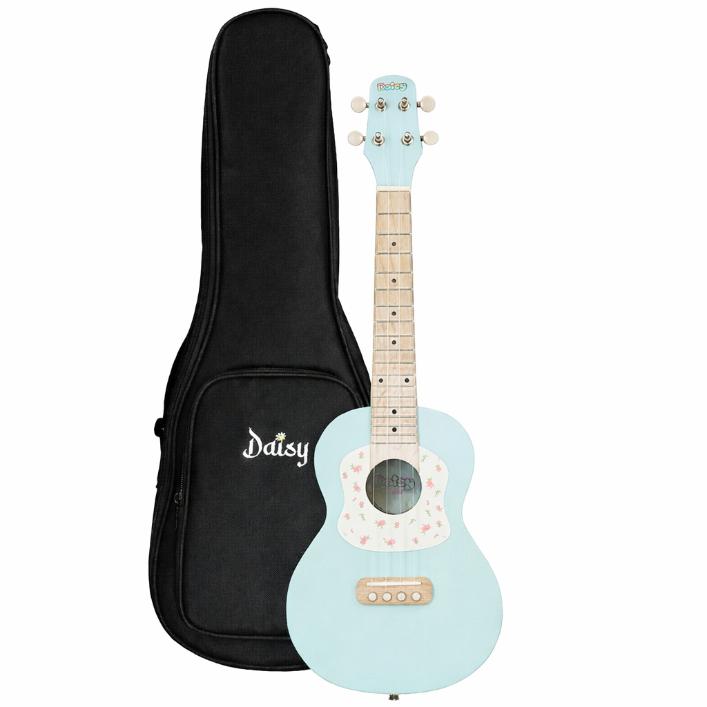Đàn Ukulele Concert Daisy Jeni U100, White