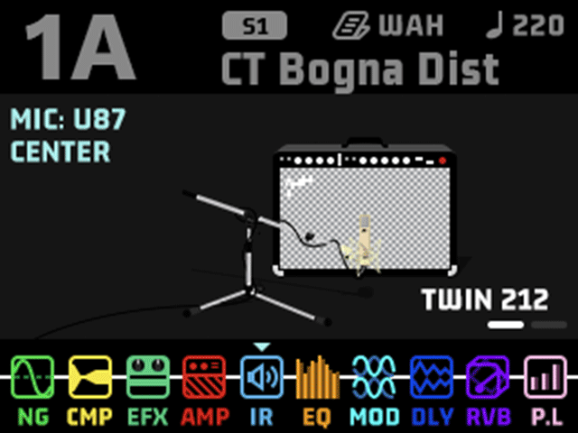 Pedal Guitar Nux MG300 MKII
