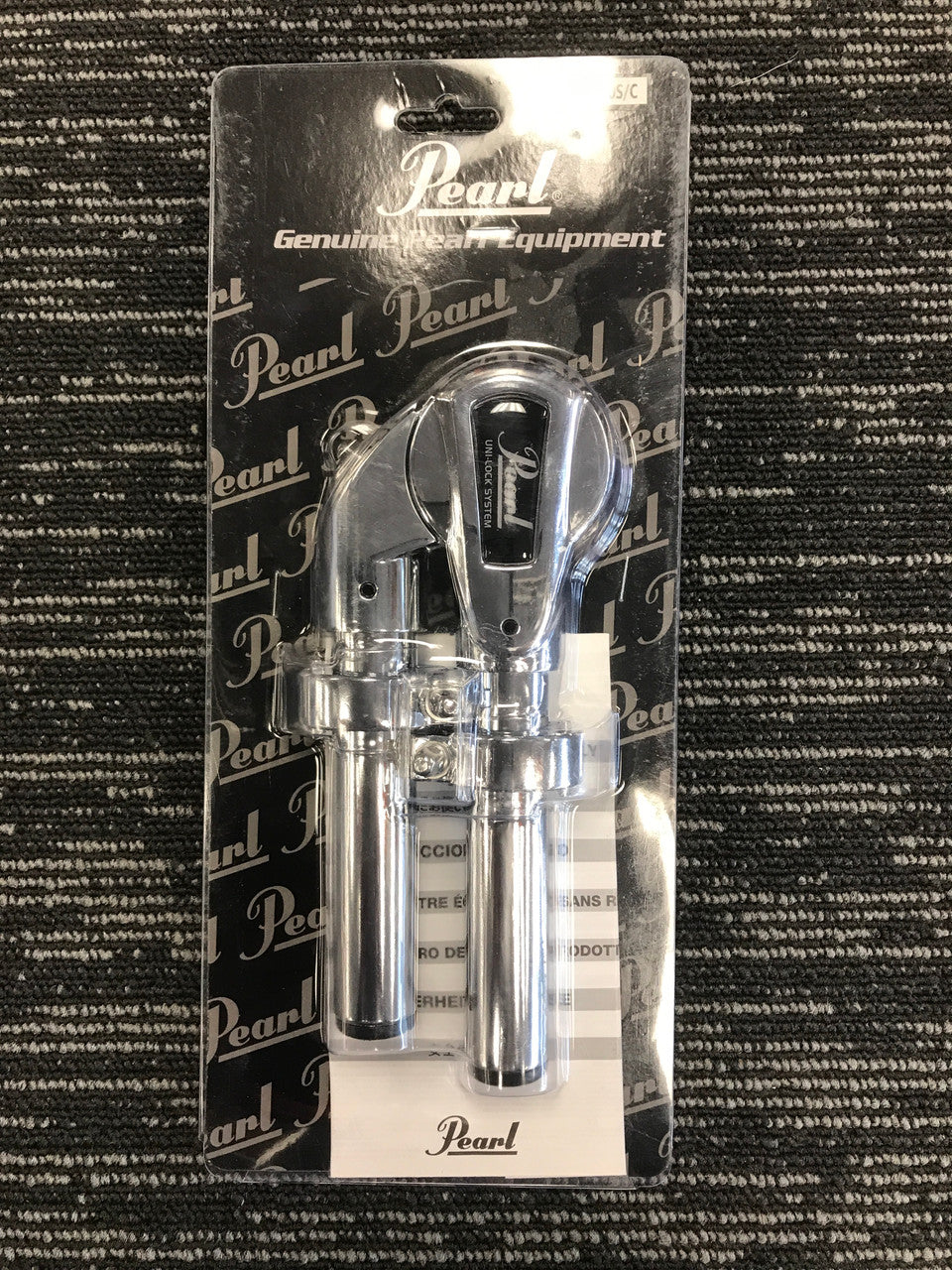 Cùm Treo Trống Pearl TH-900S/C Tom Holder, Uni-Lock System, Short