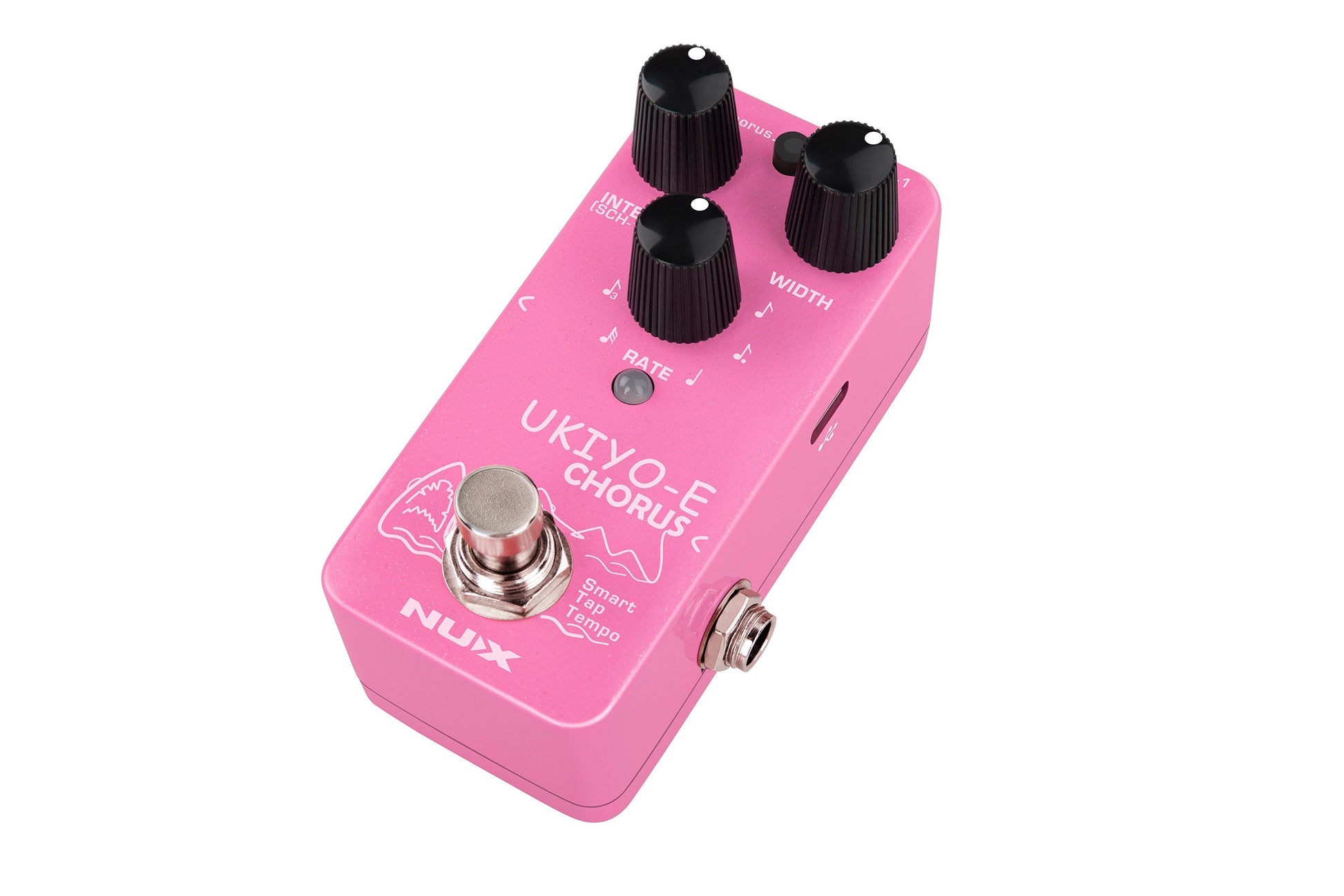 Pedal Guitar Nux Ukiyo E Chorus NCH4, 3 Chorus In A Mini Pedal