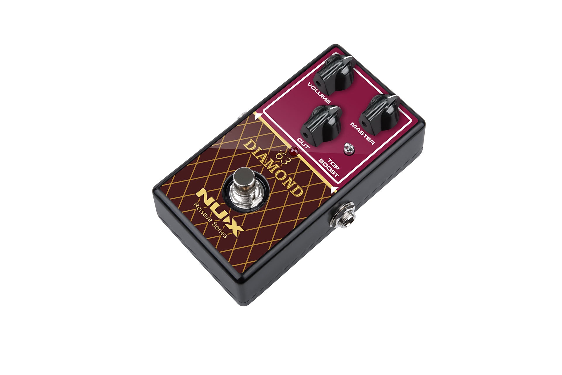 Pedal Guitar Nux ’63 Diamond NRO6, British Diamon In A Box
