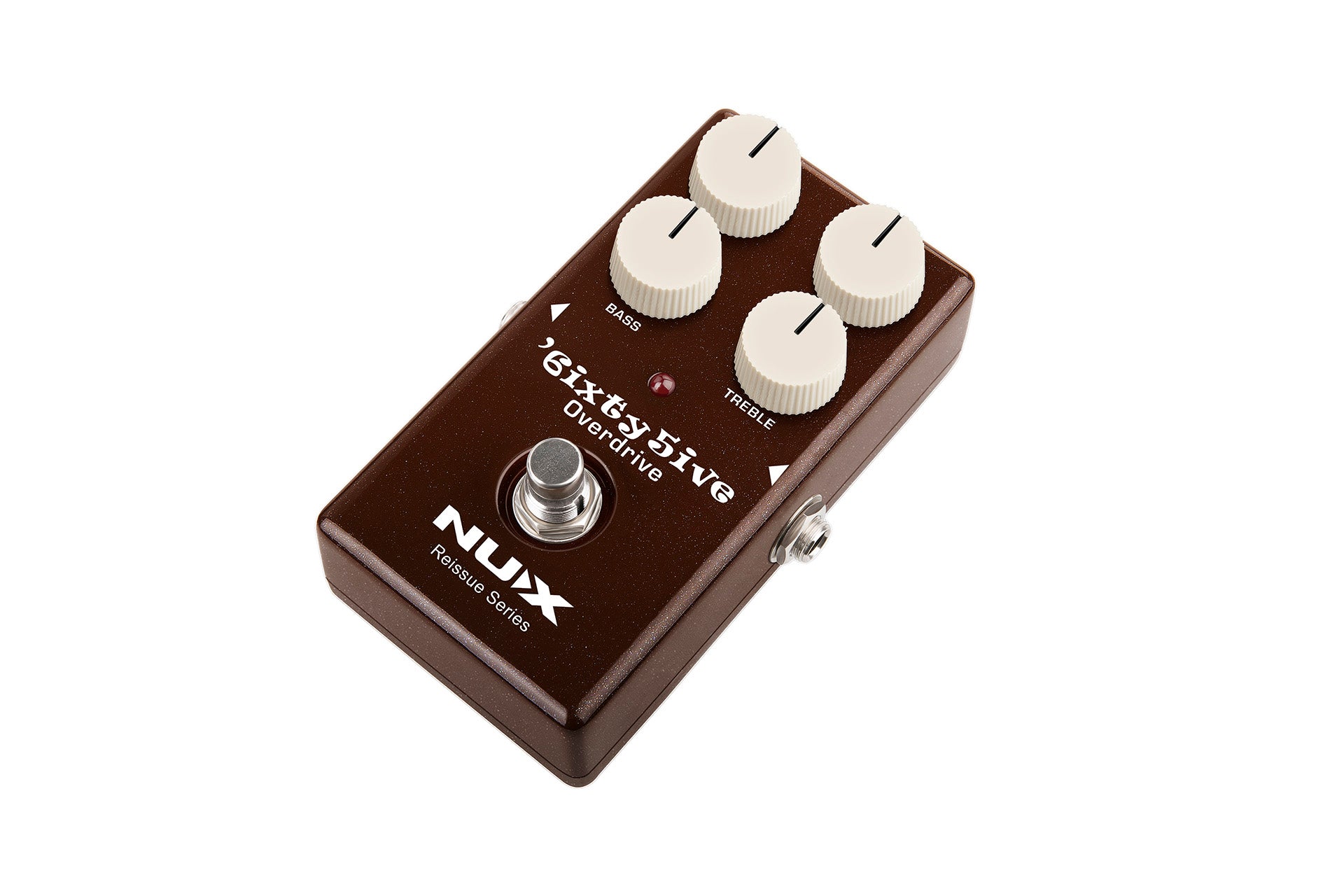 Pedal Guitar Nux ‘6ixty5ive Overdrive, Black Panel In A Box