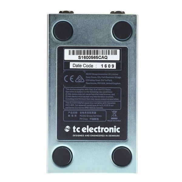 Pedal Guitar TC Electronic Afterglow Chorus Effects Pedal