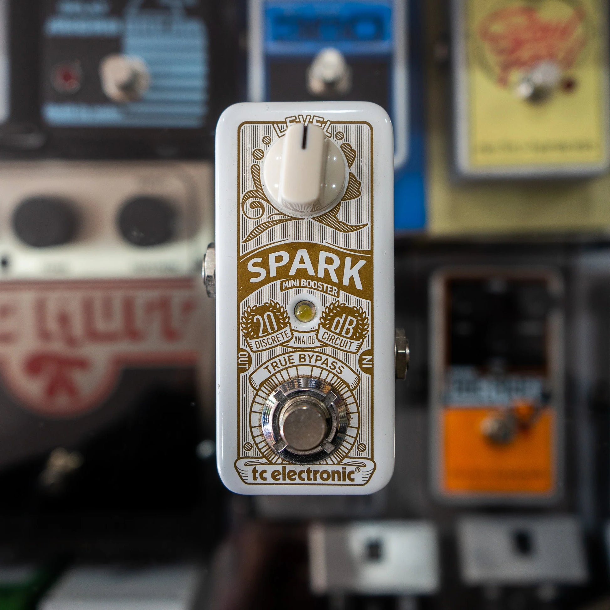 Pedal Guitar TC Electronic Spark Mini Booster Guitar And Bass Effects Pedal
