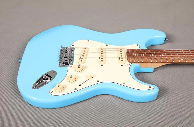 Đàn Guitar Điện Sqoe SEST200 SSS Electric Guitar,  Rosewood Fingerboard, Sky Blue