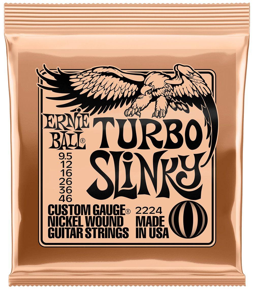 Dây Guitar Điện Ernie Ball Turbo Slinky 2224 (9.5-46)