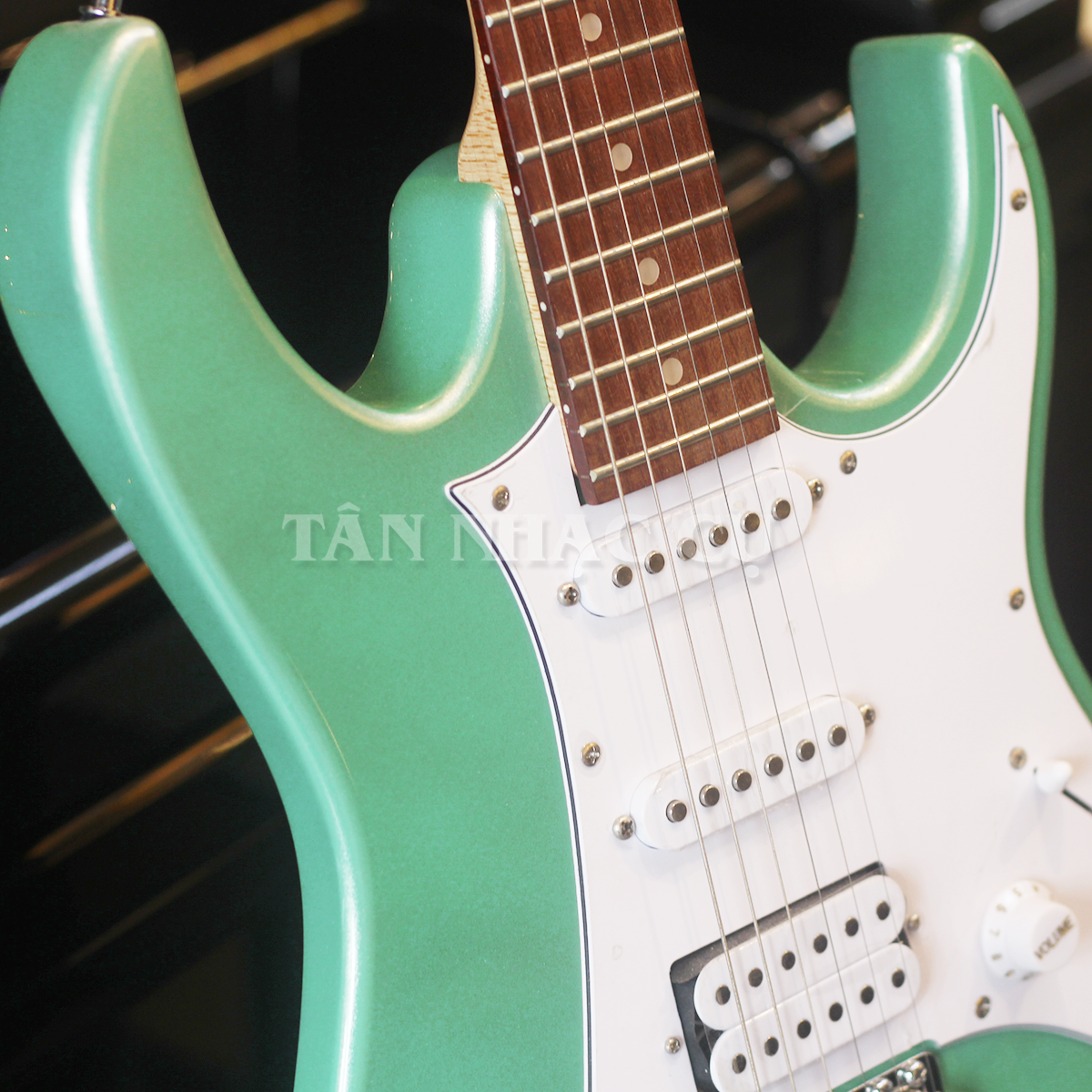 Đàn Guitar Điện Ibanez GIO GRX40, Jatoba Fingerboard, Metallic Light Green