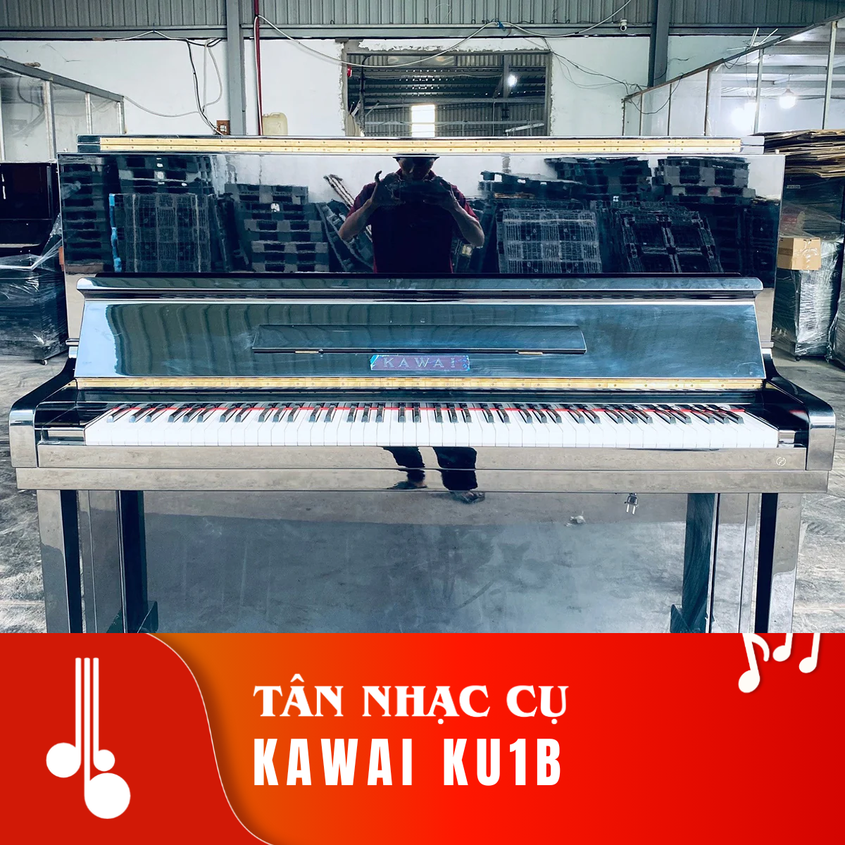 Đàn Piano Cơ Kawai KU1B - Qua Sử Dụng