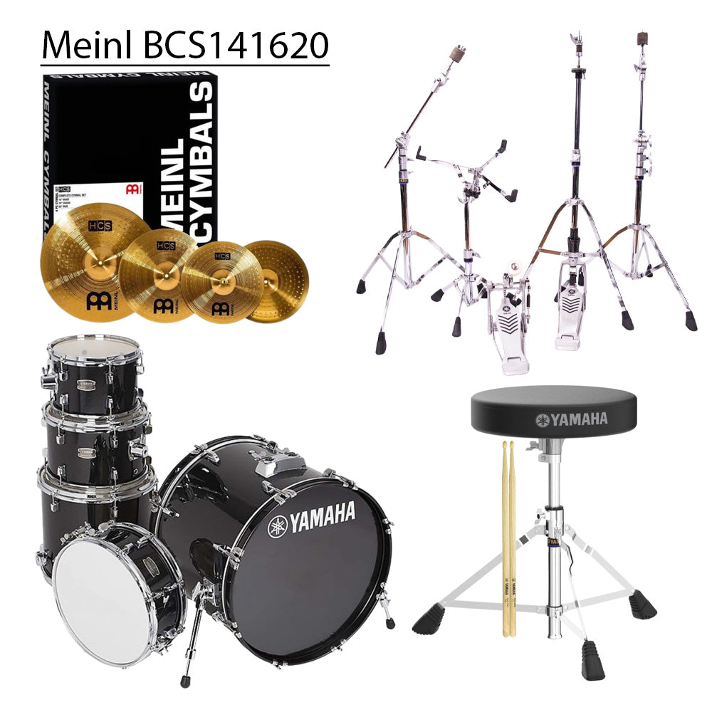 Trống Cơ Yamaha Rydeen RDP2F5 + Hardware Yamaha HW780 + Cymbal Meinl BCS141620