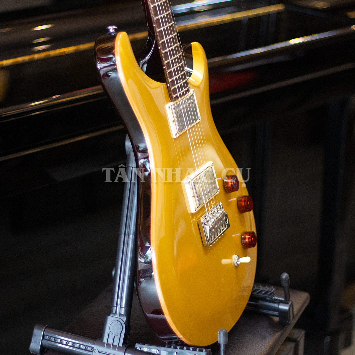 Đàn Guitar Điện PRS SE DGT David Grissom Signature HH, Rosewood Fingerboard, Gold Top