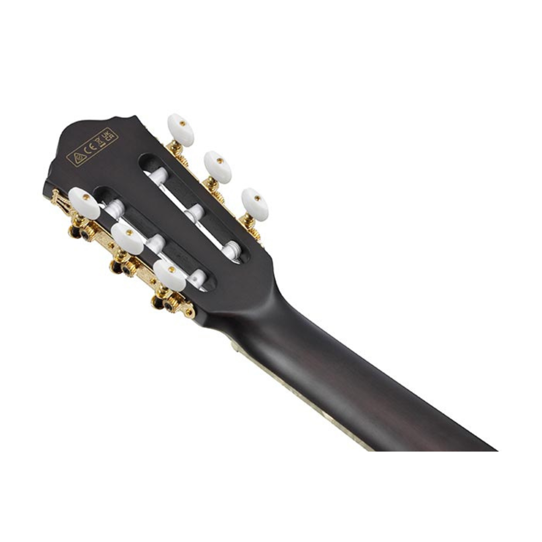 Đàn Guitar Classic Ibanez TOD10N-TKF Tim Henson Signature Nylon String Guitar, Transparent Black Flat