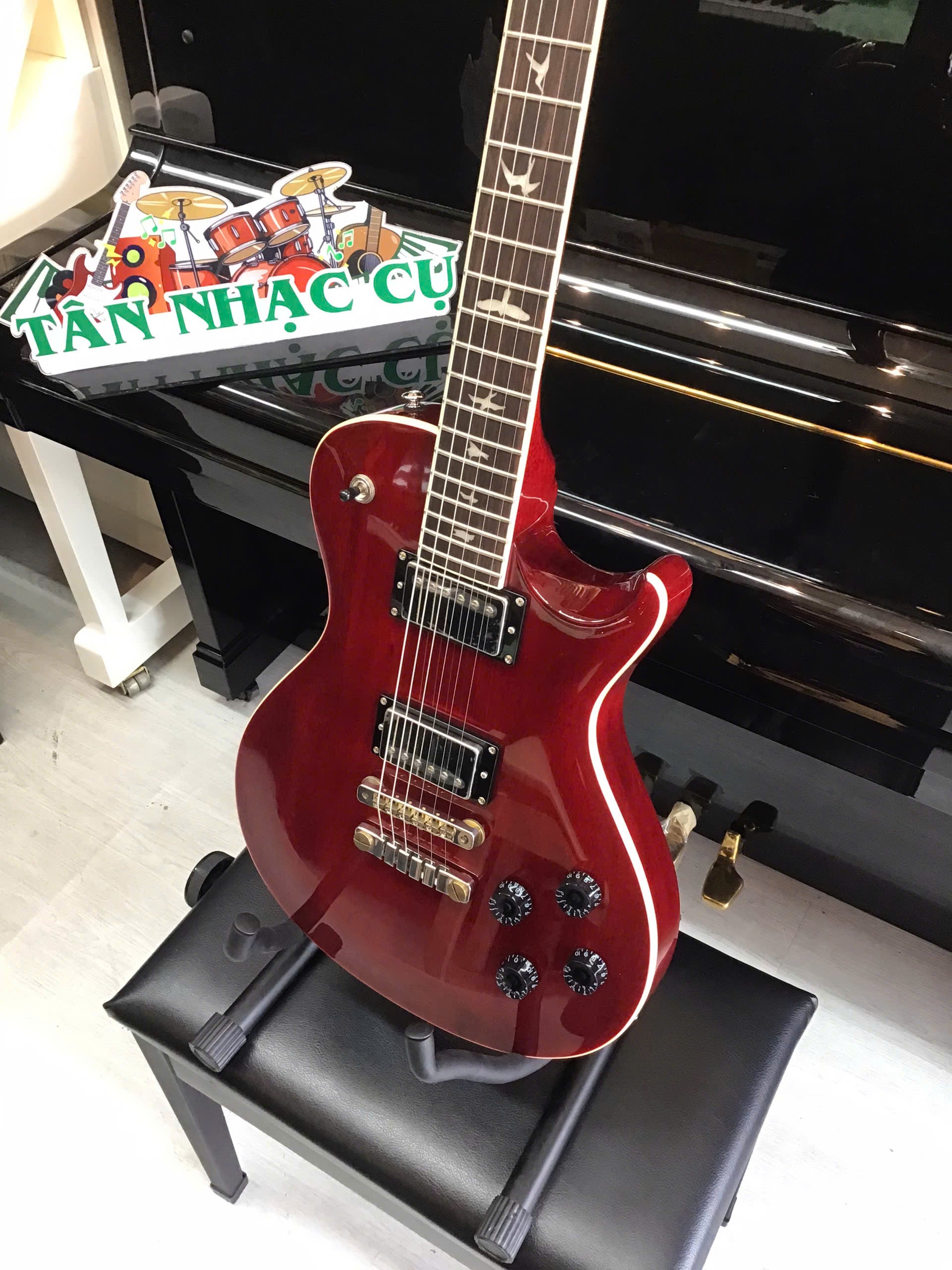 Đàn Guitar Điện PRS SE Singlecut McCarty 594 Standard Electric Guitar, Vintage Cherry