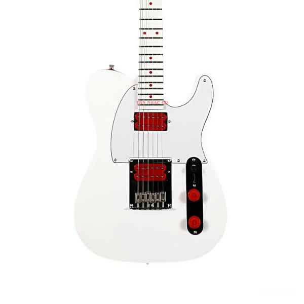 Đàn Guitar Điện Sqoe Limited Edition SETL1008 HH Electric Guitar w/Case, Canadian Maple Fingerboard, Red Devil
