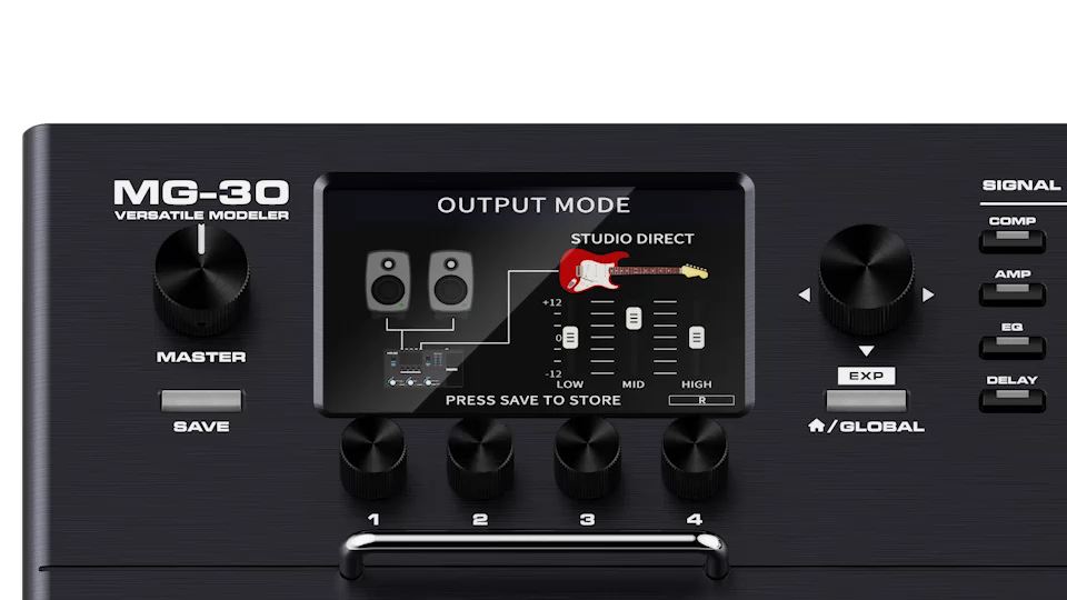 Pedal Guitar Nux MG30