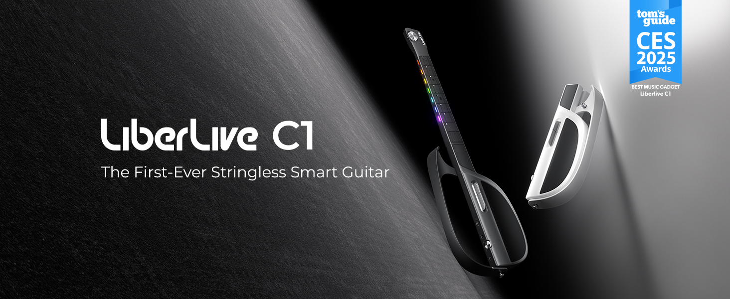 Đàn Guitar Silent LiberLive C1 Smart Guitar, Black