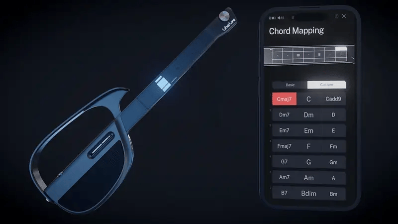 Đàn Guitar Silent LiberLive C1 Smart Guitar, Black