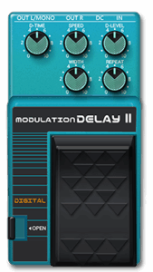 Pedal Guitar Nux Duo Time NDD6, Dual Delay
